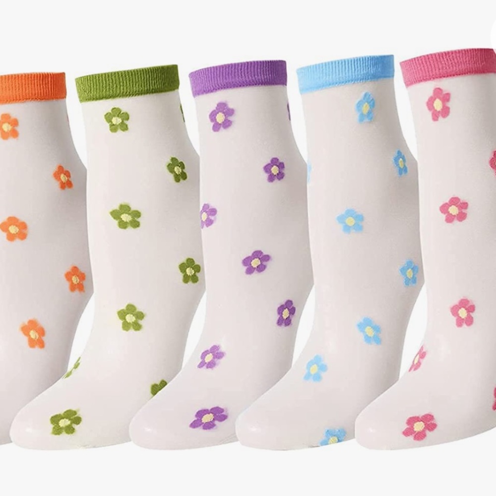 Electric Daisy Lollipop candy ballet corset ankle socks Lolita dollbaby set of 5